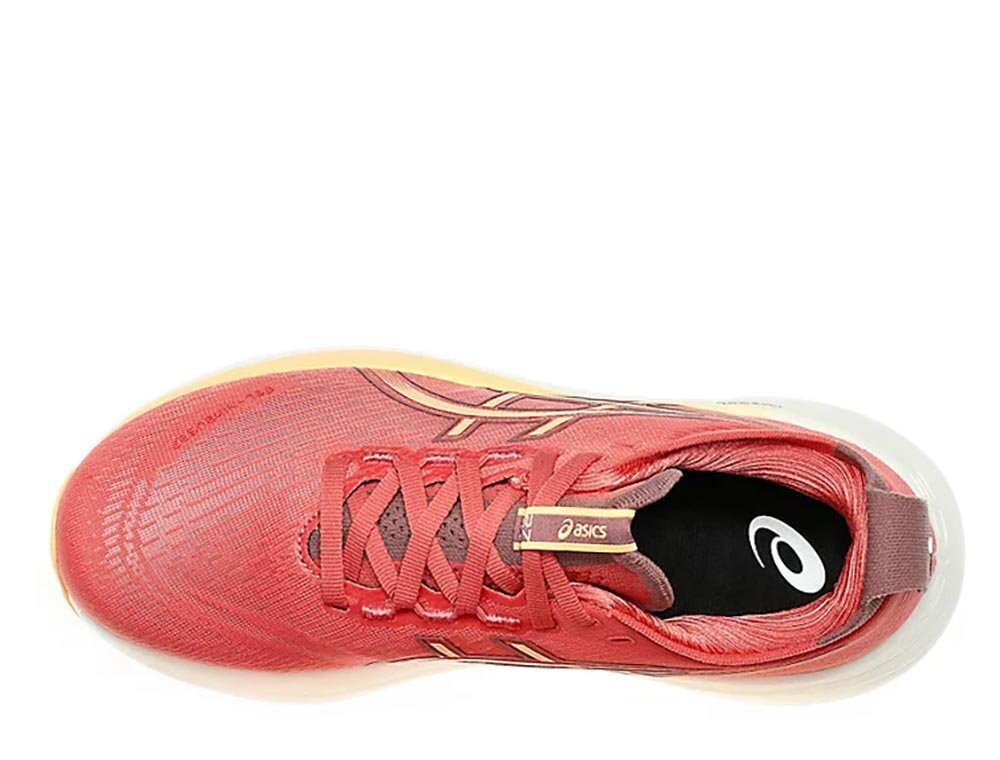 Кроссовки для бега женские Asics Gel-Nimbus 27 кораллово-оранжевые