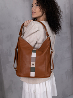 GERA Сумка-рюкзак женская через плечо, трансформер