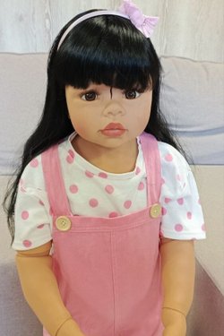 УЦЕНКА2 Кукла Реборн ростовая 98см в пакете (FA-260)