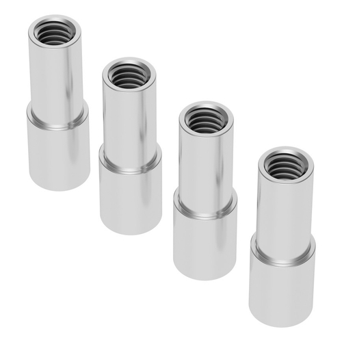 1503 Series M4 x 0.7mm Shoulder Standoff (5-6mm OD, 10-8mm Length) - 4 Pack