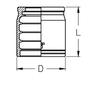 Муфта DN 50 1SN