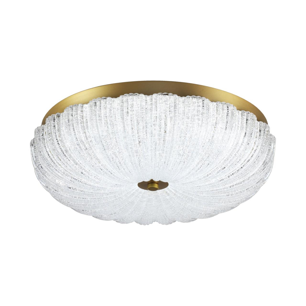 7719/48L PIKO LED SN 567 Светильник металл/стекло/прозрачный/золотой LED 48Вт 3000-6500K D400 IP20 пульт ДУ TESORO