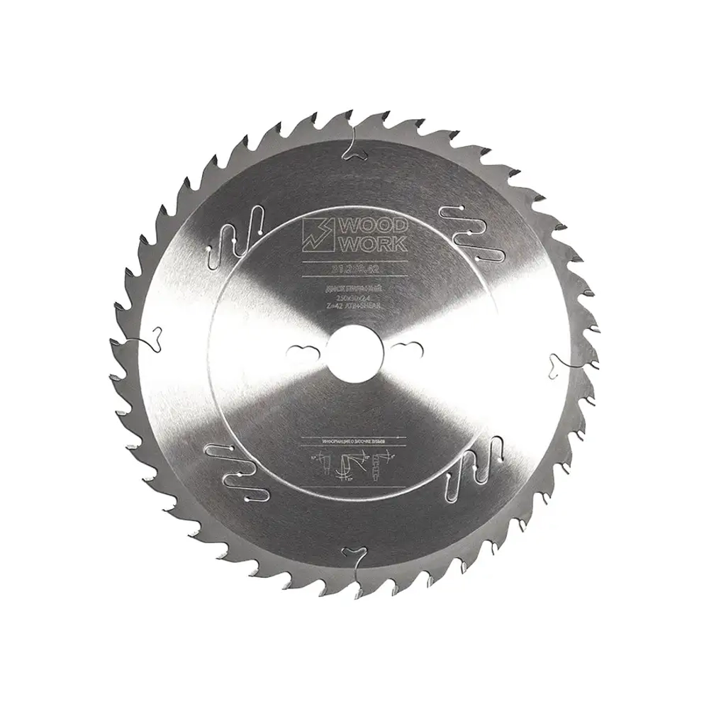 Диск пильный универсальный 250x2,4/1,8x30 Z=42 A=18 Woodwork 31.250.42