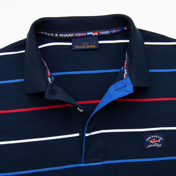 Поло с длинным рукавом "Paul and Shark"