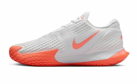 Мужские кроссовки теннисные Nike Zoom Vapor Cage 4 Rafa - white/bright mango/white