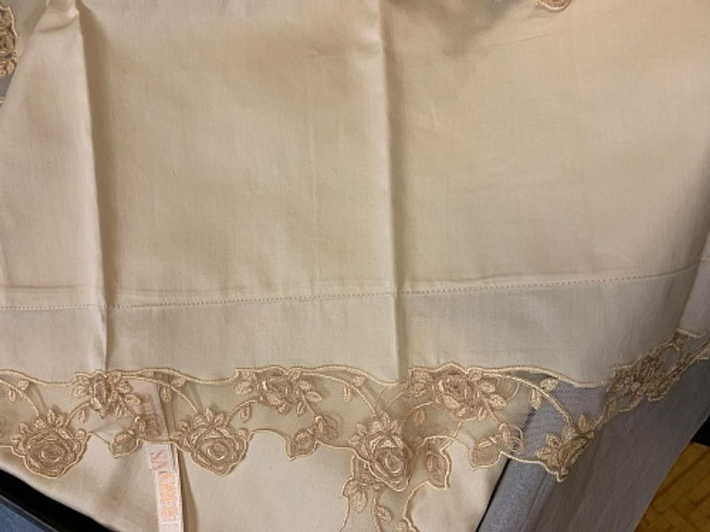 Постельное белье 1.5 спальное Domus 3509 бежевое