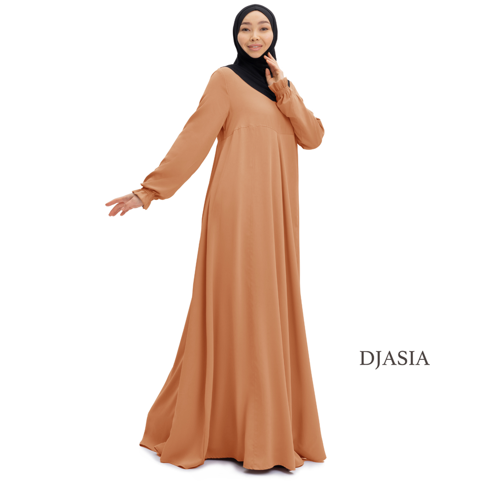 MODEL DRESS FROM ABAYA SILK (One size)