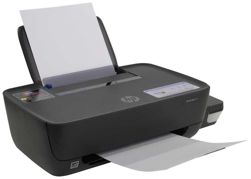 Принтер струйный HP Ink Tank 115 цветной, цвет:  черный (2lb19a)