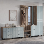 Комод Олива КМ-04 дуб каньон/MF11 шарли бриз