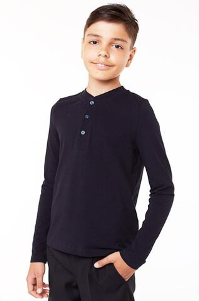 Рубашка для мальчика р-р 128, Синий 1S6-011-11811