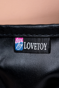 Страпон на креплении LoveToy с 2 насадками, 17 см