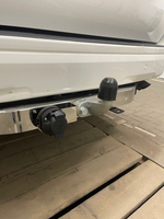ТСУ для Toyota Land Cruiser Prado 120/150, 2002- (кроме комплектации Black Onyx), шар F, с нерж. накладкой, 1500/75 кг.  F.5714.002