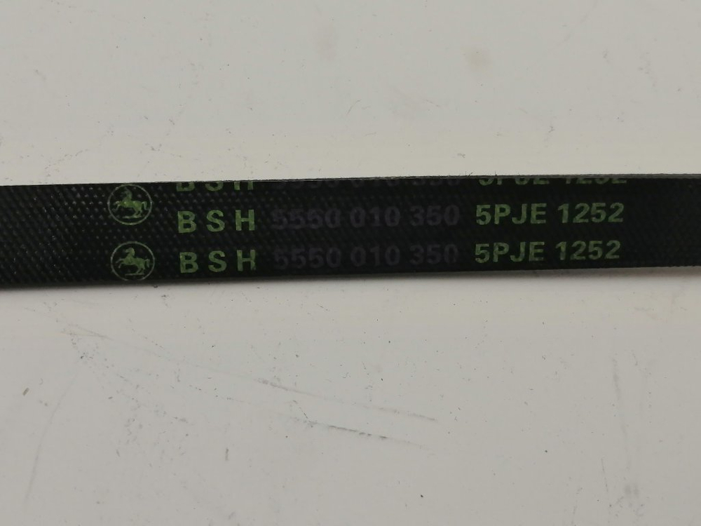 WLX20362OE/19 кт116 Ремень привода 1252 для стиральной машины Bosch WLX20362OE б/у