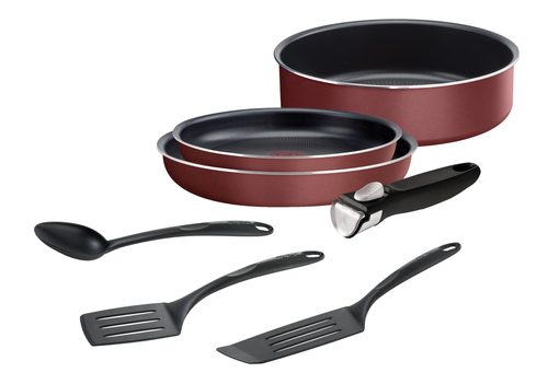 Набор посуды Tefal Ingenio Red 7 предметов 22/24/26 см 04213810