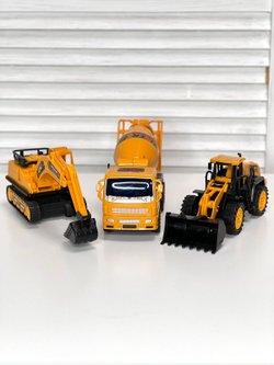 Набор машинок и спецтехники 6 машинок (201603951)