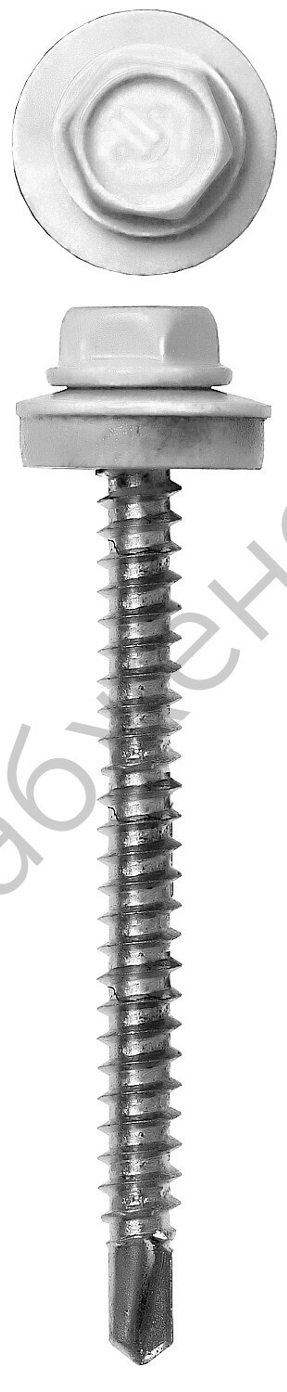 ЗУБР СКД 9003 29 x 4.8 мм, белый, кровельный саморез, 400 шт (4-300315-48-029-9003)