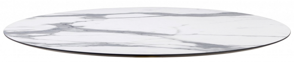 Стол ламинированный обеденный складной Scab Design Tripe Maxi Folding, голубой, белый мрамор Каррара