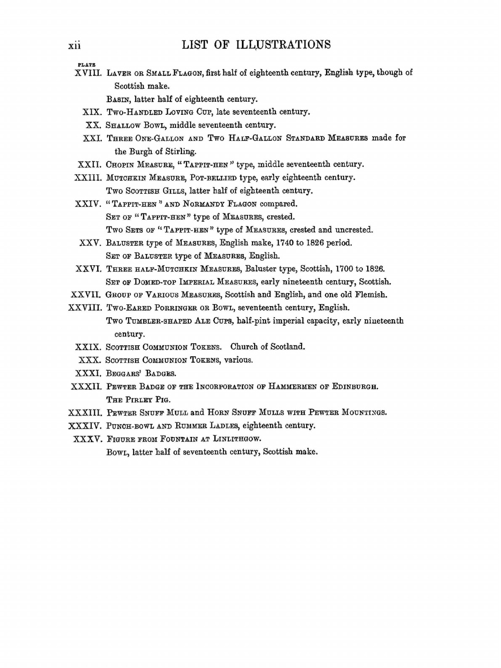 Scottish pewter-ware and pewterers | L. Ingleby Wood