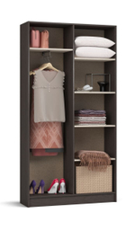 Шкаф НИК-100 new венге, дуб