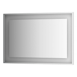 Зеркало Evoform в багетной раме со встроенным LED-светильником 27,5 W 110x75 см