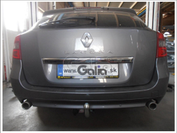 Оцинкованный фаркоп на Renault Laguna универсал 2007-2015 (без электрики), Galia R090A