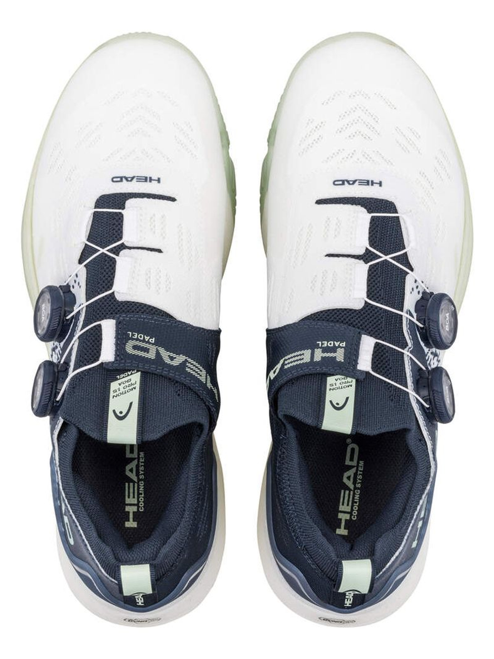 Мужские кросовки для Padel Head Motion Pro 1.5 BOA Padel - white/blueberry