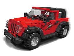 Конструктор Mould King Models 27058. Внедорожник Wrangler, 465 деталей