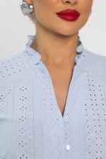 Блуза Люция (голубая) Б14289-45М LT Collection