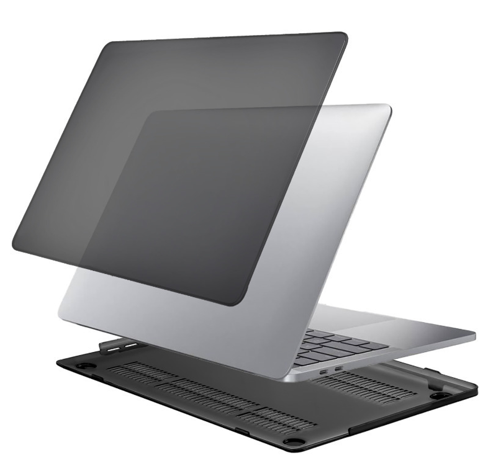 Накладка MacBook Pro13 (11001-BTT) black edge+semi