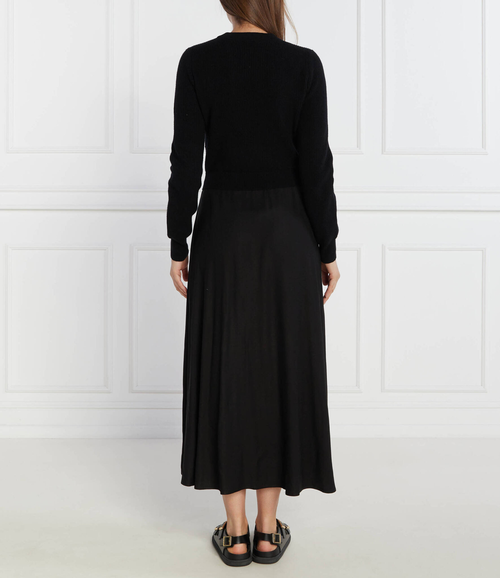 Хлопковое платье Peserico - черный(S82085F12 9B018)