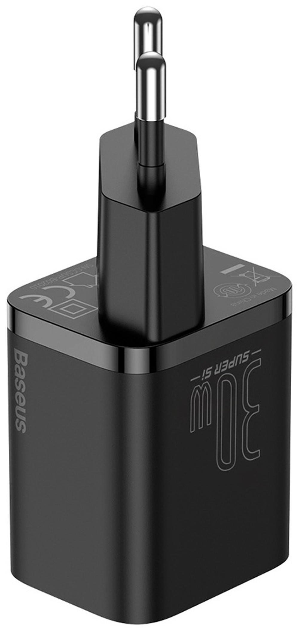СЗУ BASEUS SUPER SI CCSUP-J01 TYPE-C ПОРТ 3A 30W, ЧЕРНЫЙ