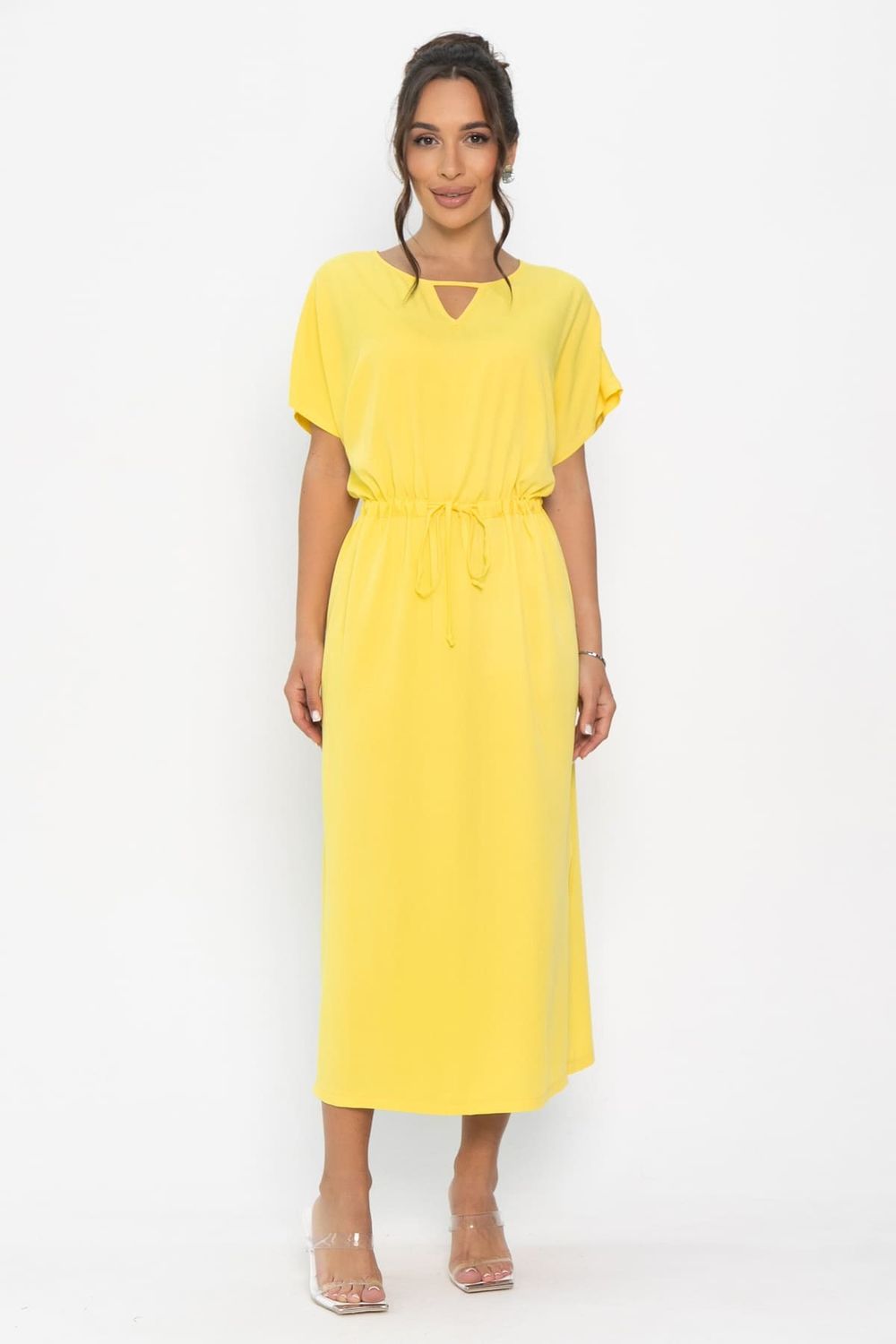 Платье Вистерия (желтое) П13944-5М LT Collection