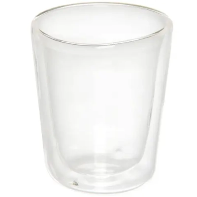 Стакан стеклянный с двойными стенками 250мл «Хай-Тек» 8*9,8см