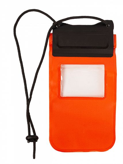 Чехол водонепроницаемый Sargan Сухов ОК для телефона с окном для документов 12см*18см оранжевый