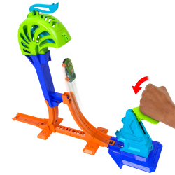 Hot Wheels - Вертикальная гоночная трасса MISTRZOWSKI SKOK + машина JHK75