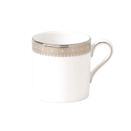 Wedgwood Чашка для эспрессо Vera Wang Lace Platinum 80 мл