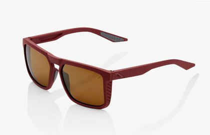 Спортивные очки 100% RENSHAW - Soft Tact Crimson - Bronze Lens