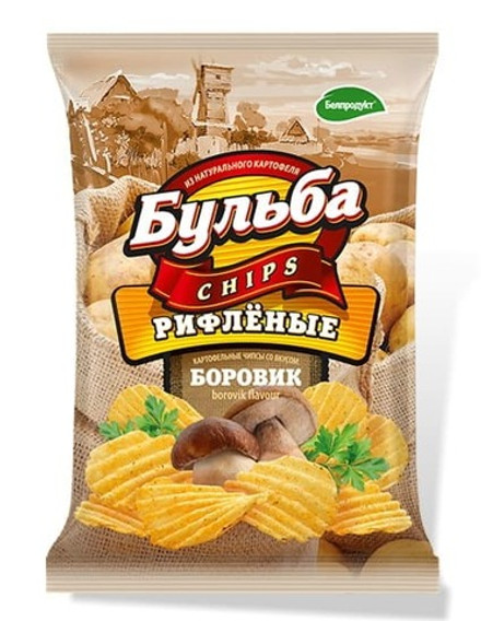 Чипсы "Бульба" 75г. Боровик