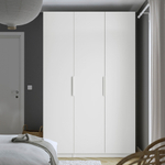 Гардероб FARDAL PAX с 3 распашными дверями и 4 полками (белый)  150*45*240