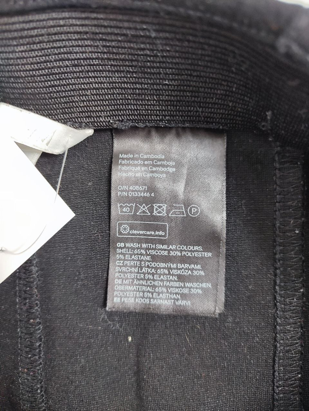 Брюки H&M черные 42 размер