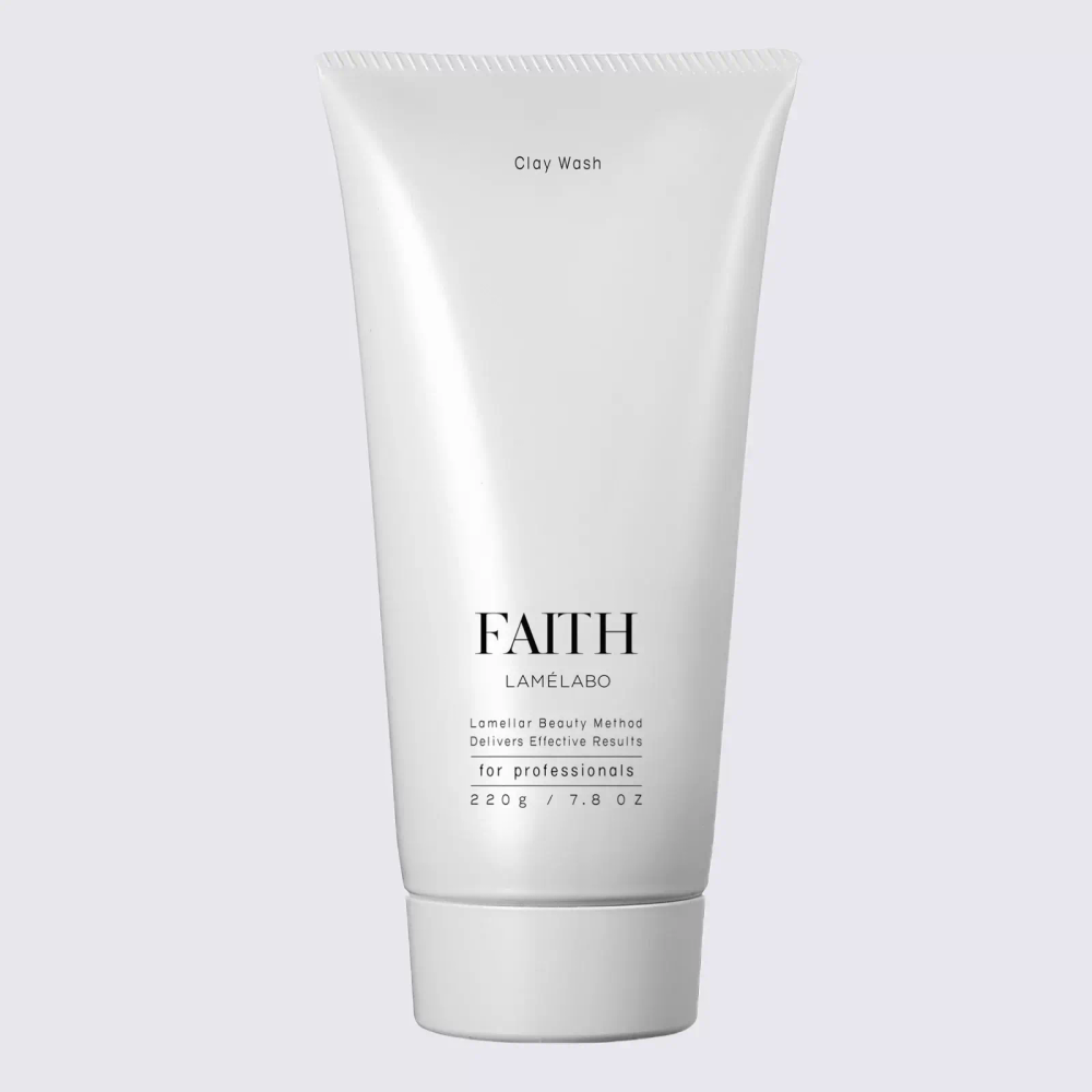 FAITH Очищающая крем-маска Детокс 2в1 с красной глиной Ламелабо - Lamelabo CLAY WASH HOME CARE,220г