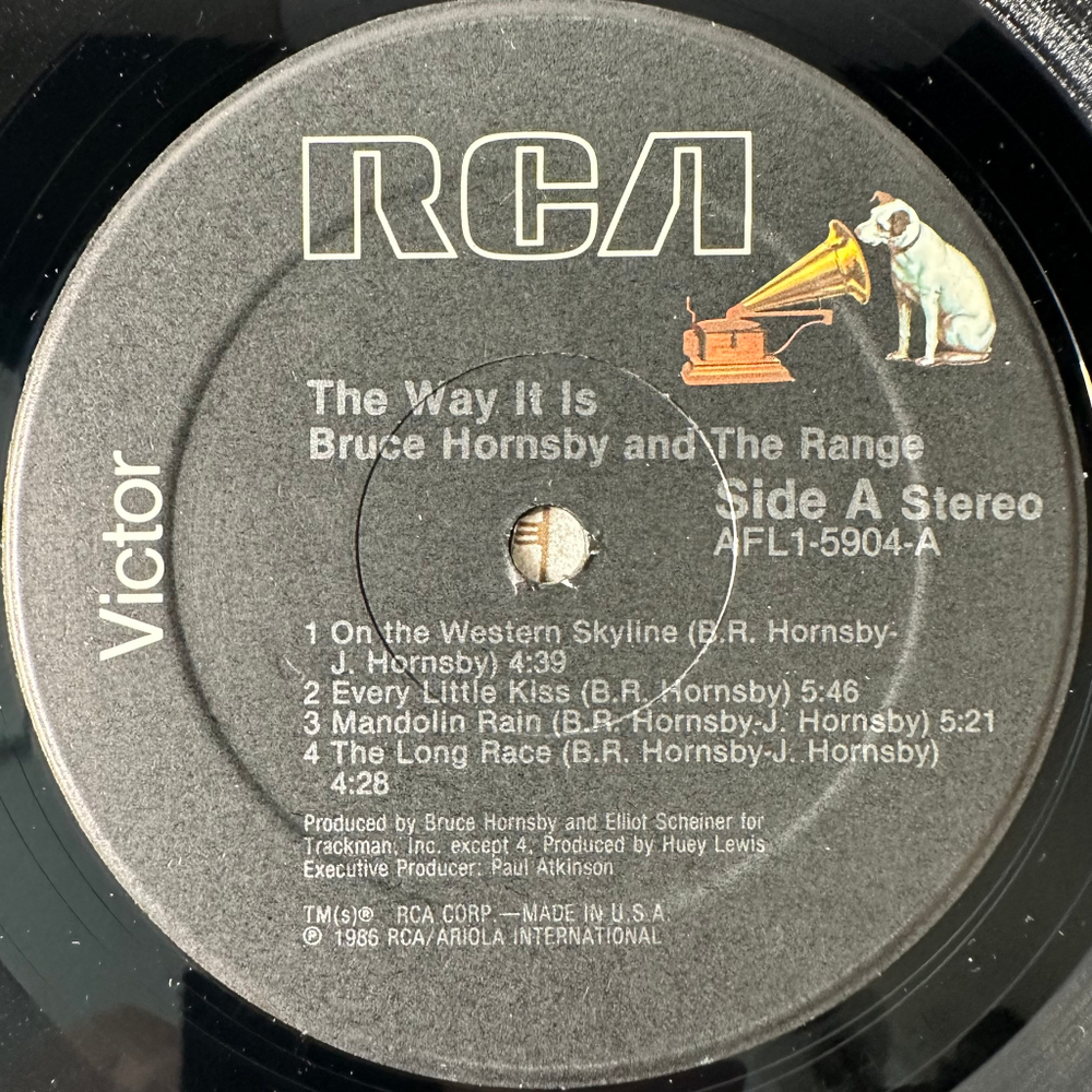 Bruce Hornsby And The Range ‎– The Way It Is (США 1986г.)