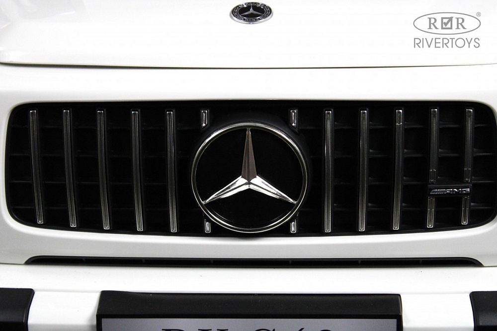 Детский электромобиль RiverToys Mercedes Benz G63 Y777YY белый