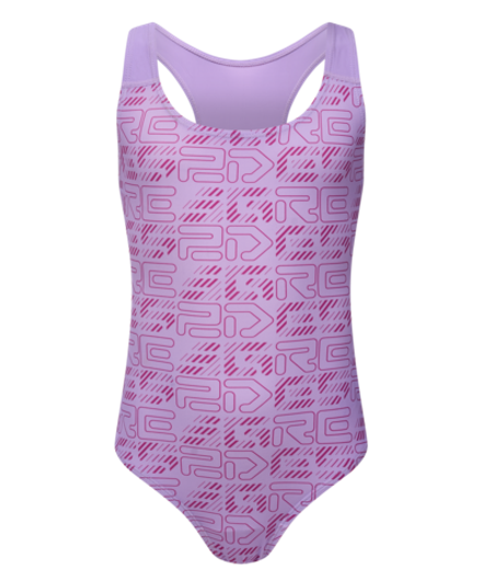 Купальник для плавания Grade Lilac, полиамид, детский