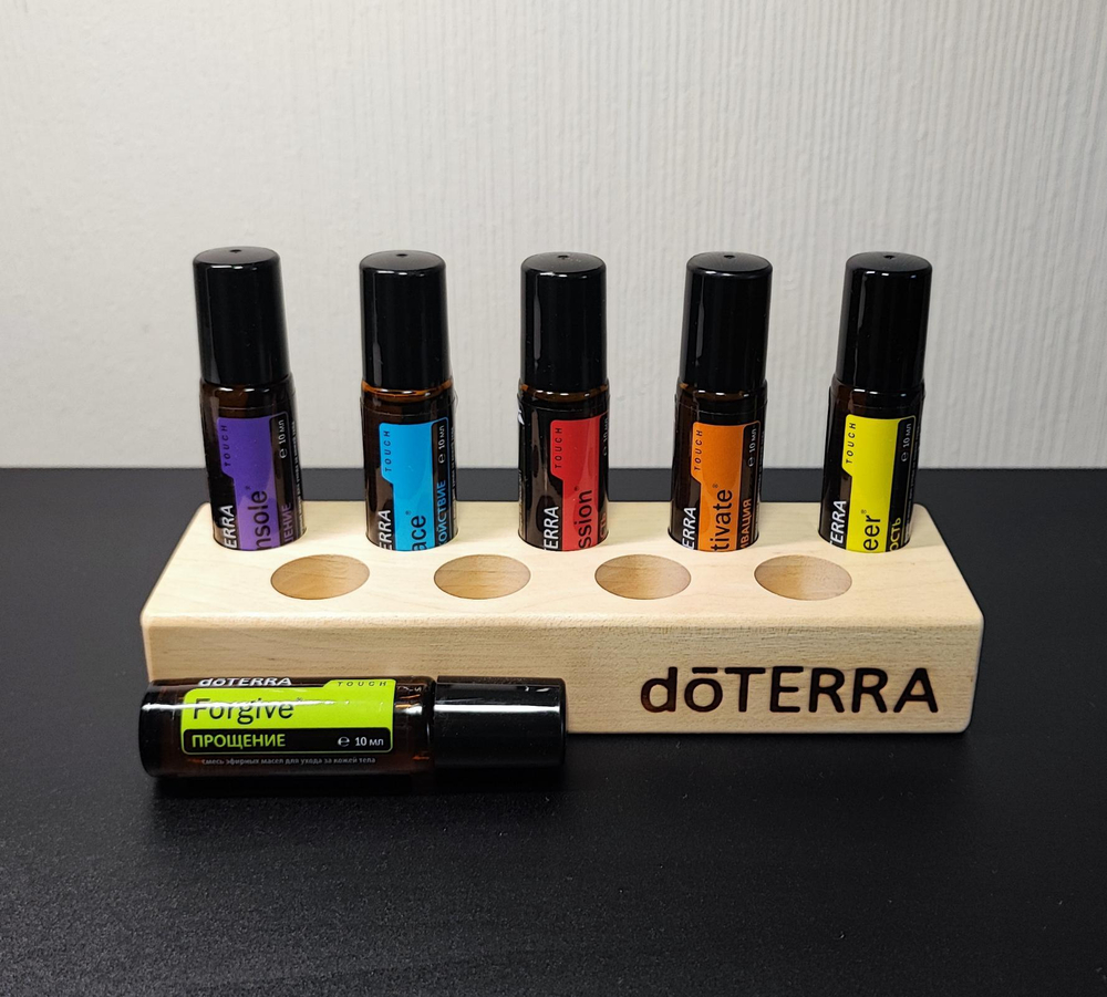Деревянная подставка для масел doTERRA (для 9 роллеров по 10 мл)