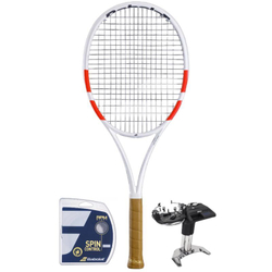 Теннисная ракетка Babolat Pure Strike 97 - white/red/black