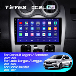 Teyes CC2L Plus 9" для Renault Logan 2010-2015