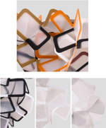 Pendant design lamp Clizia by Slamp D53 (Orange)