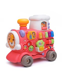 Игрушка Каталка, ходунки, бизиборд 3в1 (6063)