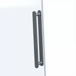 Душевая дверь Vincea Como Soft VDS-1CS130CLGM 130 стекло прозрачное/профиль вороненая сталь